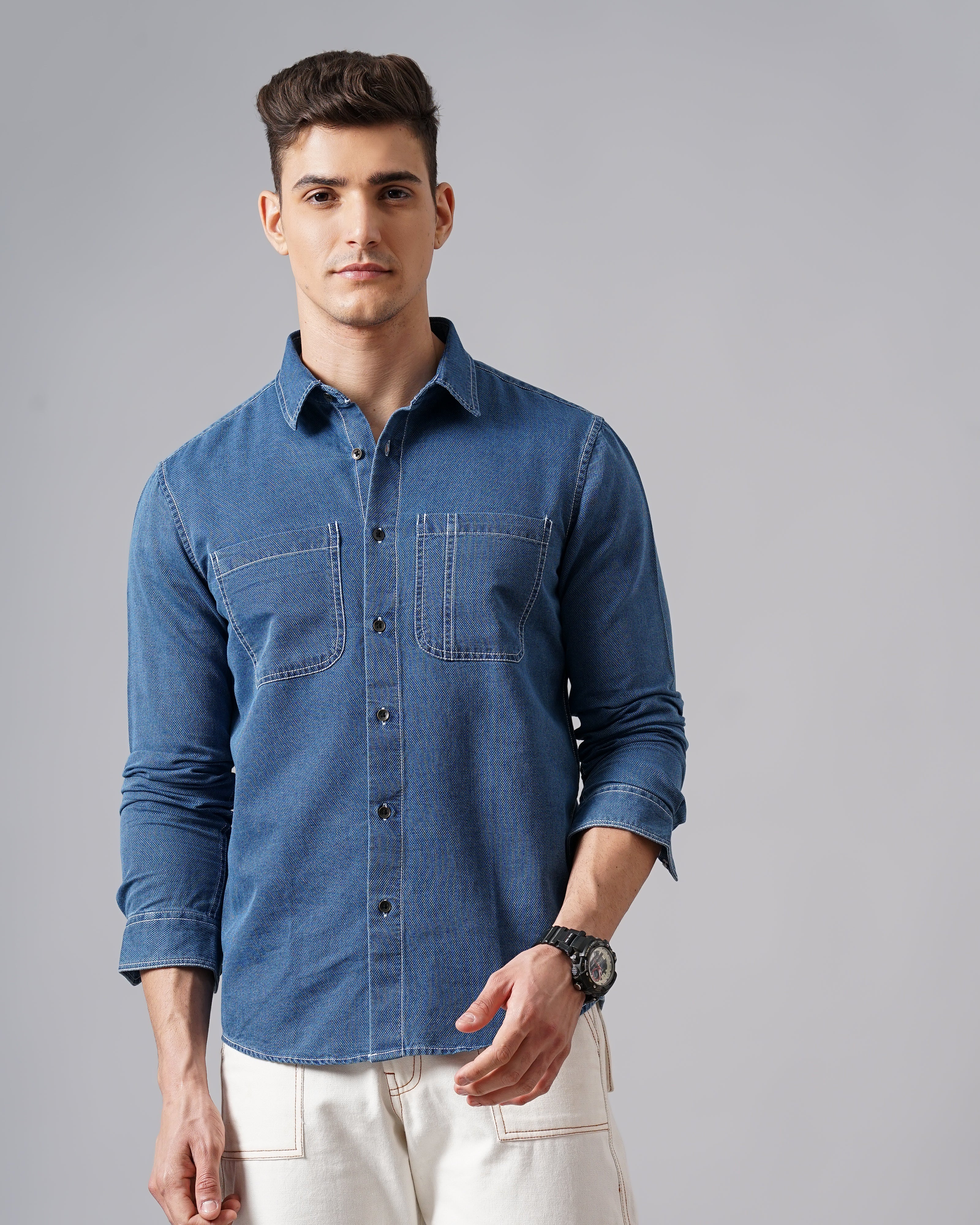 Men's Denim Shirt