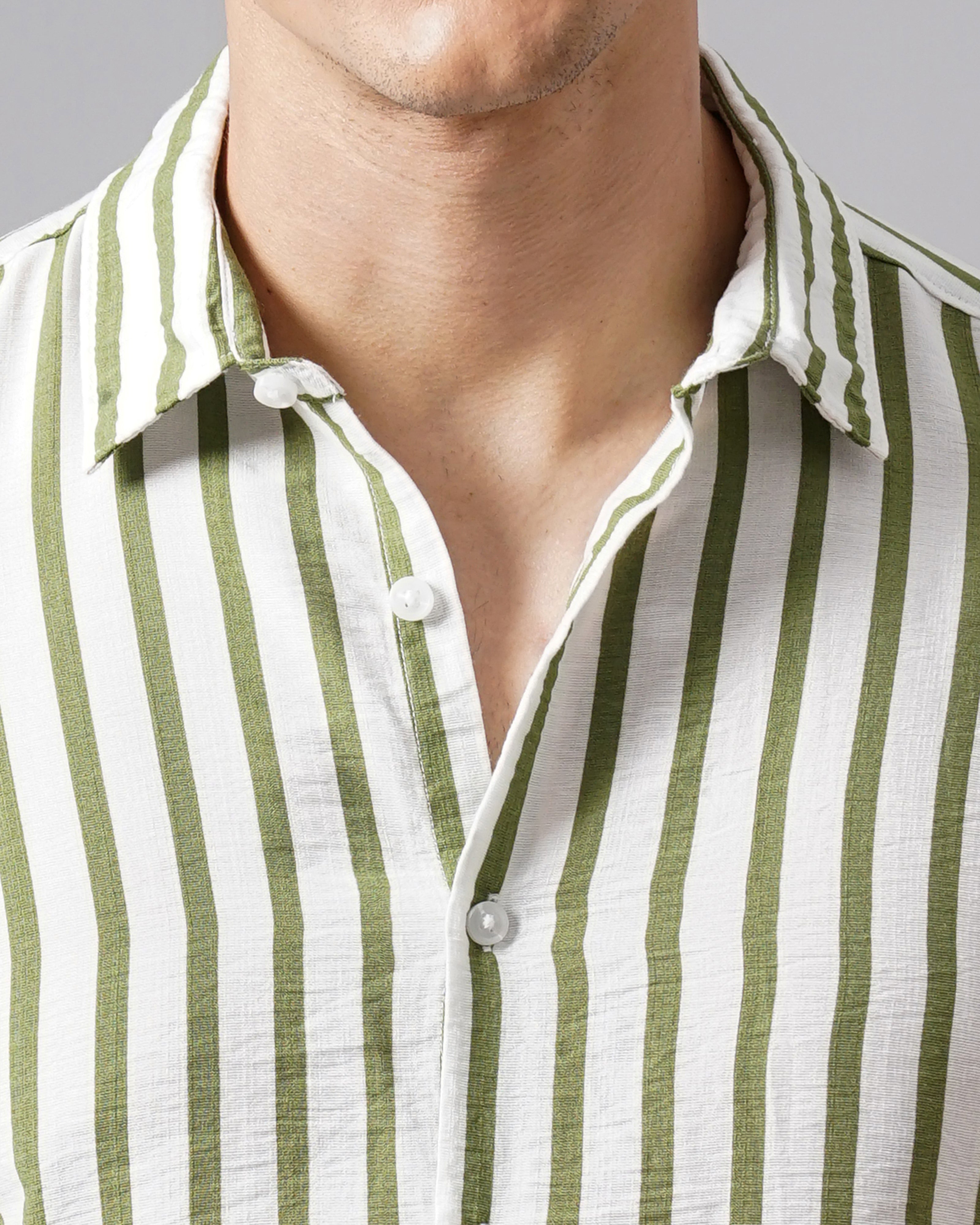 MEN'S STRIPE SHIRT