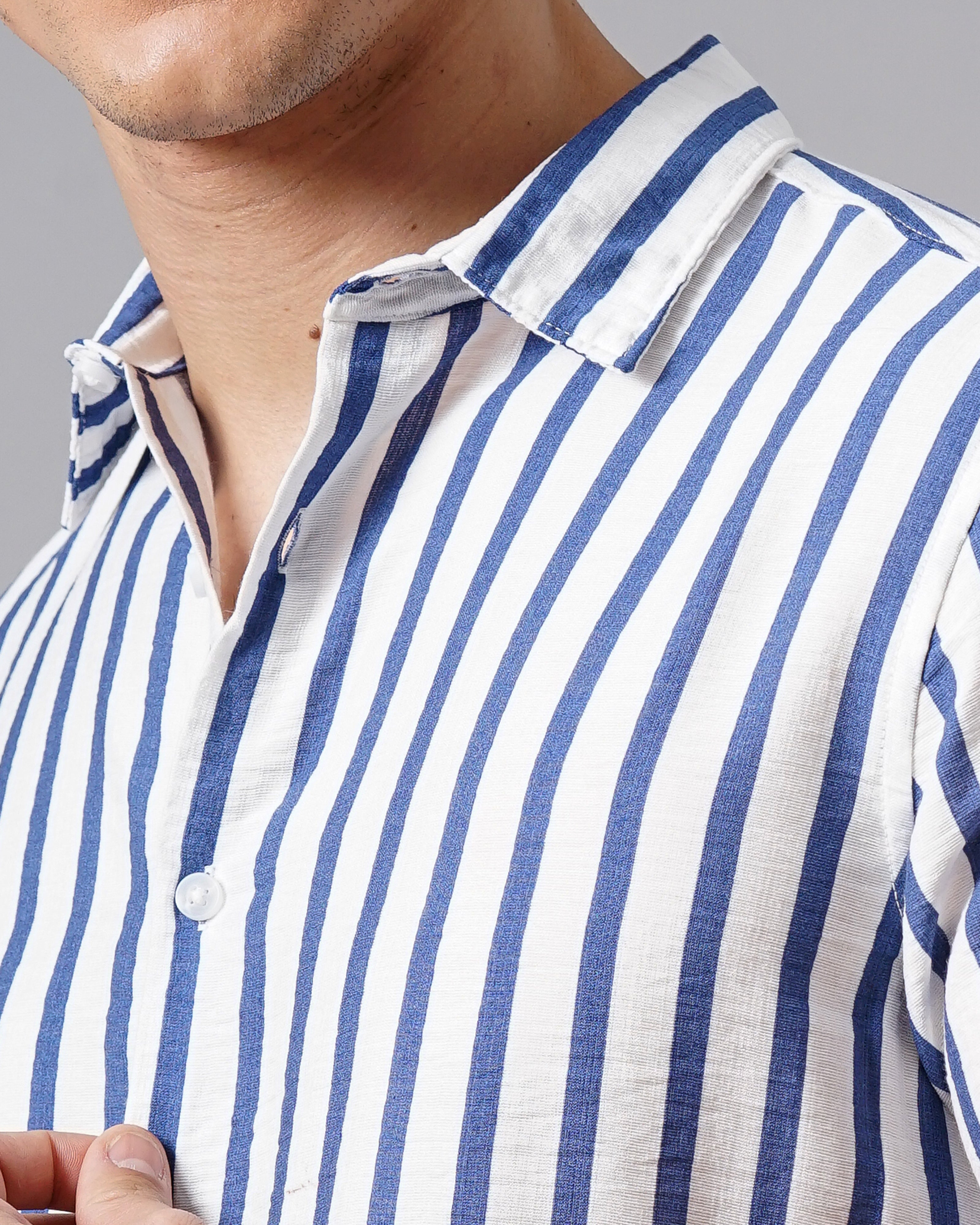 MEN'S STRIPE SHIRT
