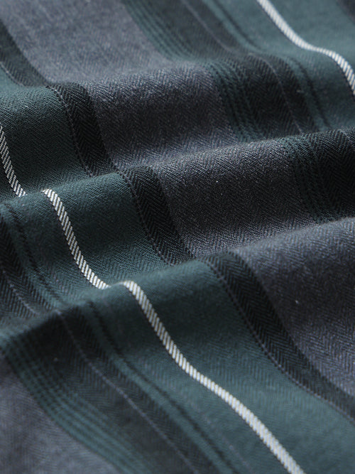 Men's Melange Twill Stripes Shirt