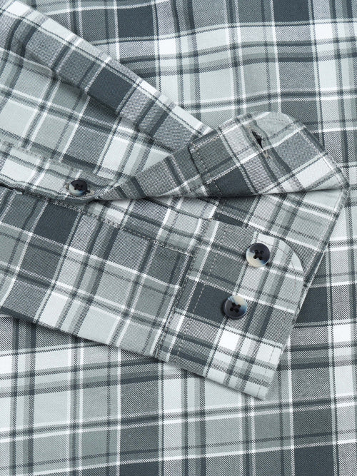 Men Premium Oxford Checks Shirt