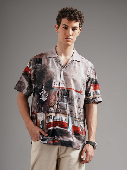 Men's Digital Printed Shirt