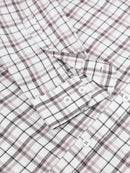 Men Smart Slim Fit Checked Casual Shirt