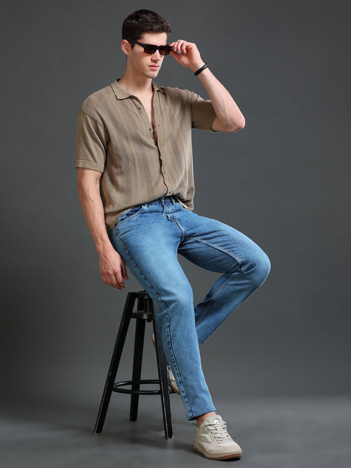 Mens Denim Trouser