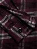 Men's Flannel Checked Slim Fit Shirt
