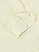 Men Oxford Embroidary Slim Fit Shirt