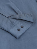 Men Smart Cotton Linen Slim Fit Shirt