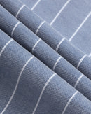 Men Smart Fit Vertical Striped Button-Down Collar Cotton Casual Shirt