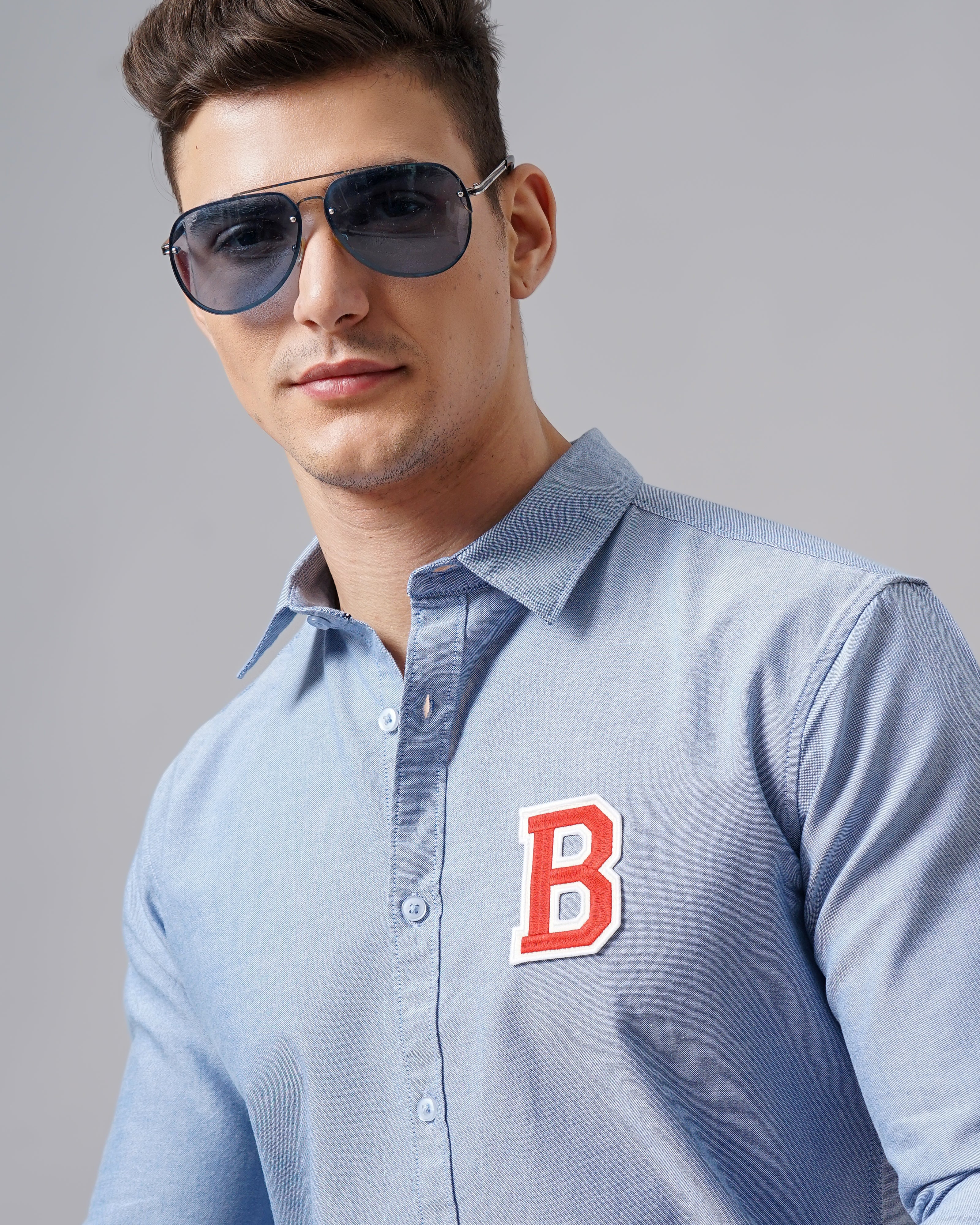 Men's Solid Casual Shirt