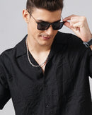 MEN'S SELF DESIGN SHIRT