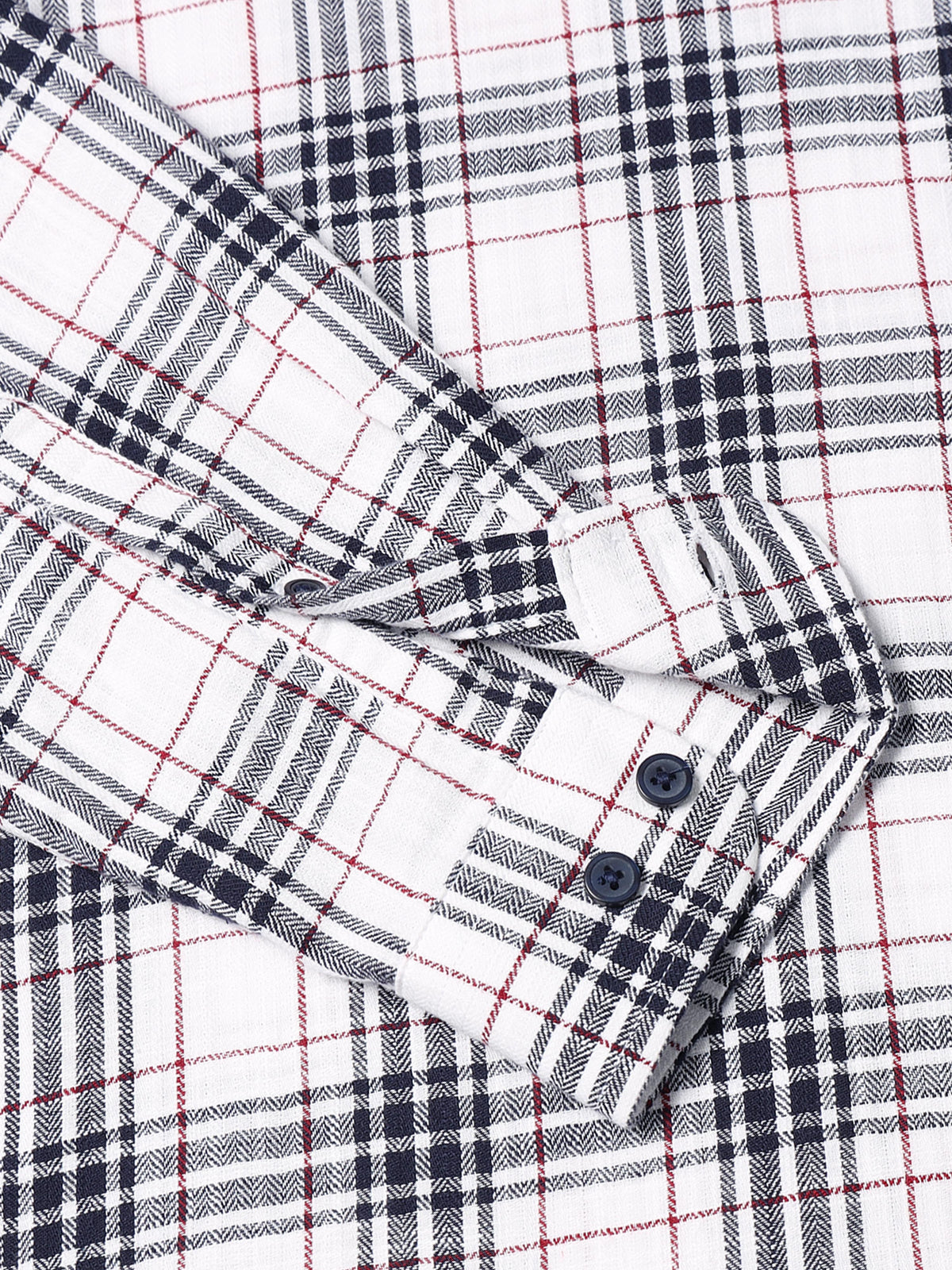 Men Herringbone Checks Shirts