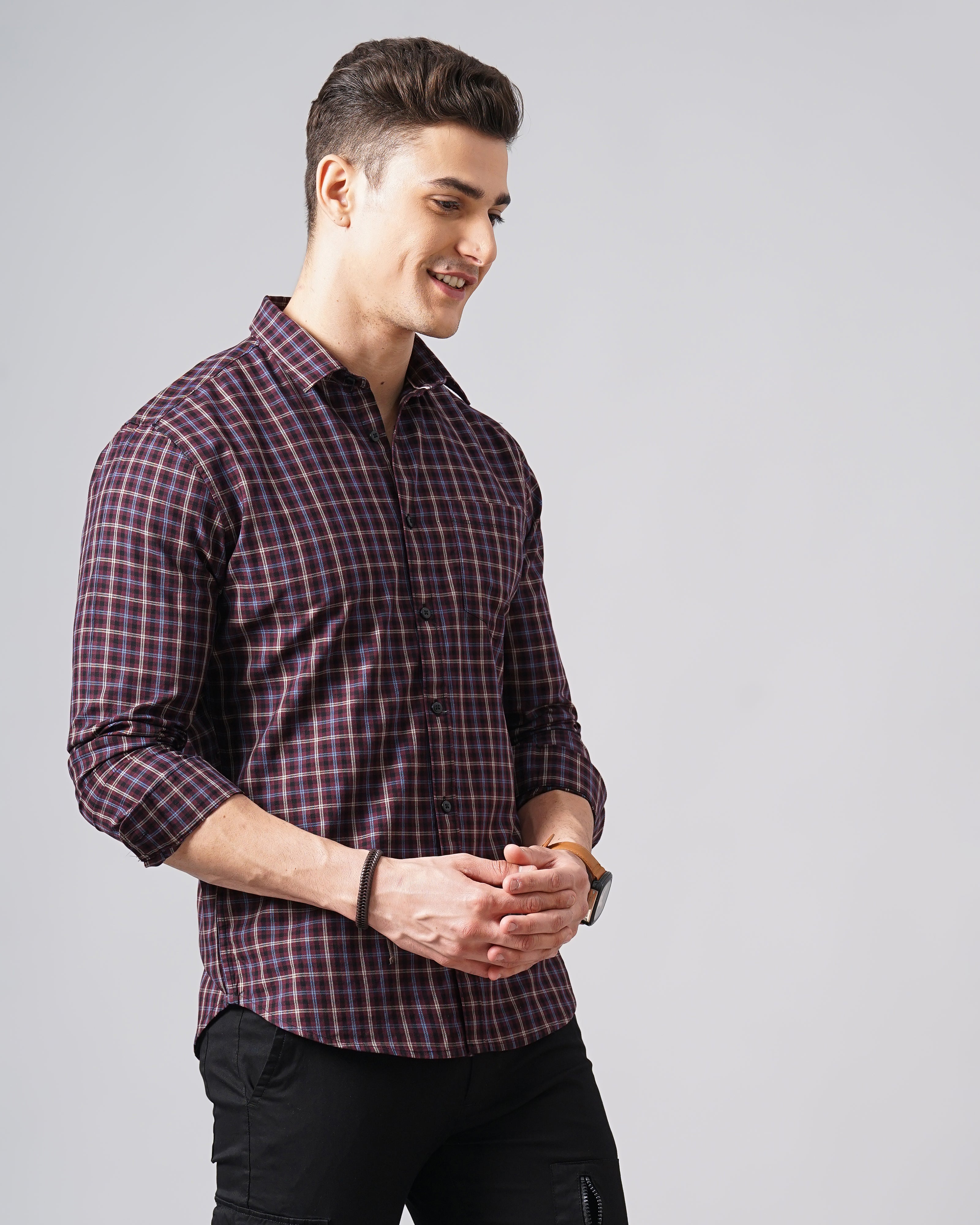 Men's Checks Shirt