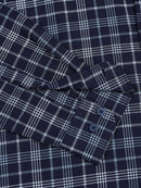 Men's Premium Oxford Checks Blue Shirt