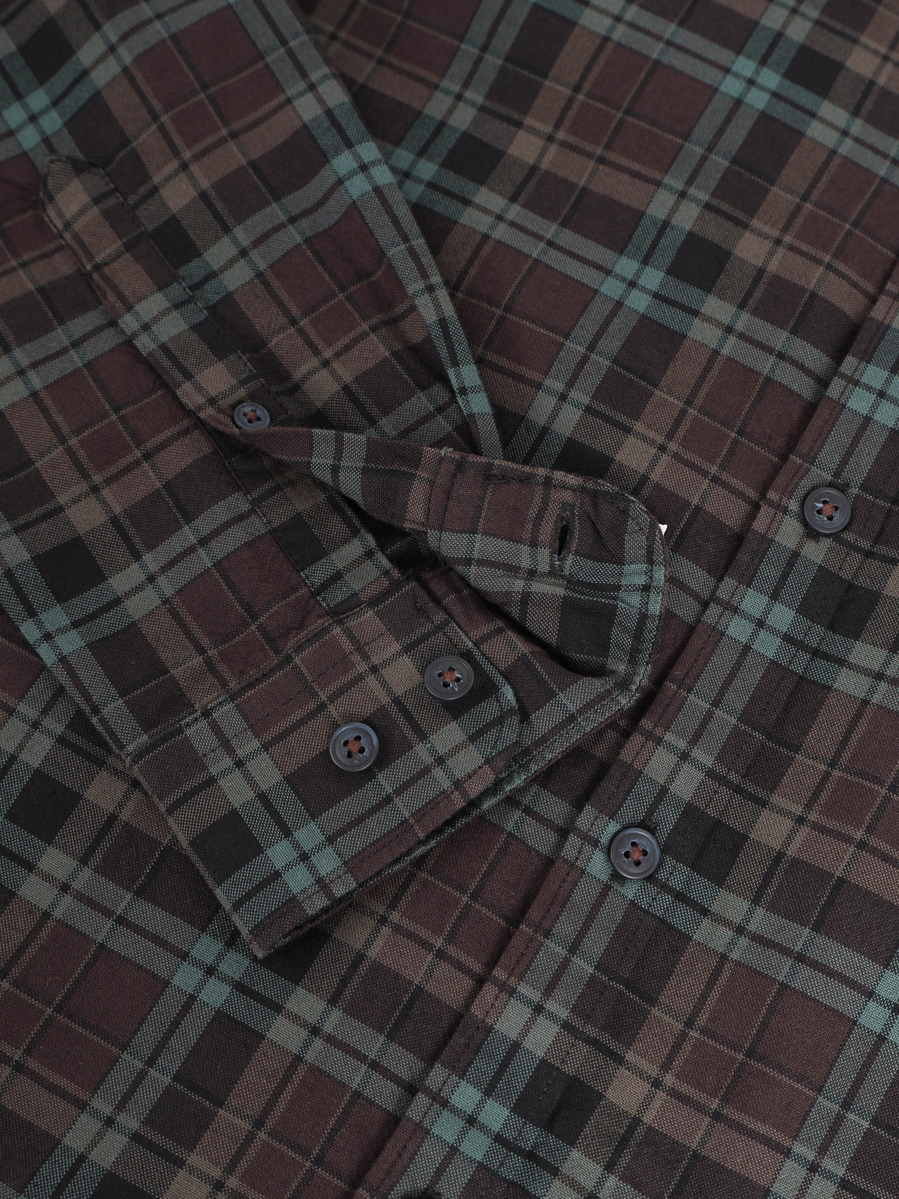 Men Smart Slim Fit Tartan Checks Checked Casual Shirt