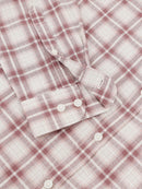 Men Smart Slim Fit Checked Casual Shirt