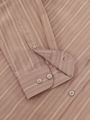 Men Smart Slim Fit Striped Casual Shirt