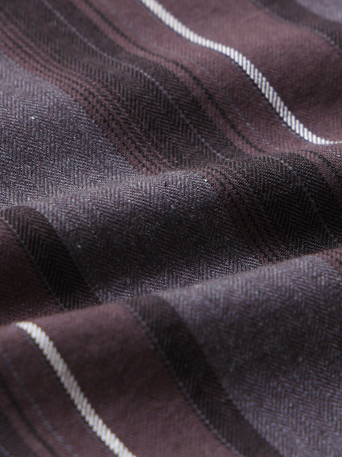 Men's Melange Twill Stripes Shirt