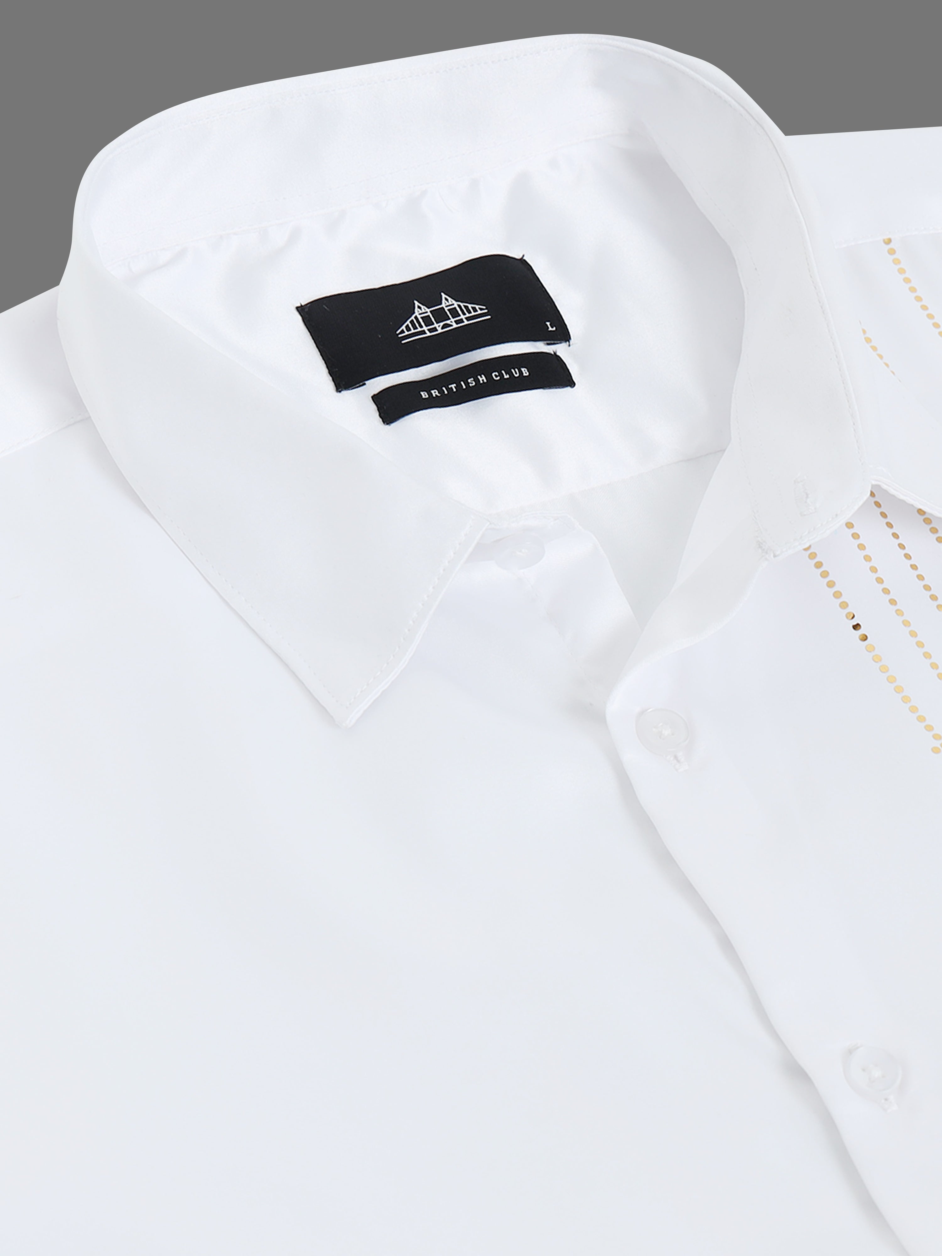 Men Smart Slim Fit Printed Party Shirt