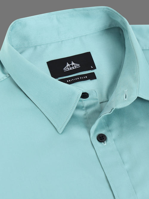 Men Satin Slim Fit Shirt