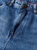 Men Smart Slim Fit Mid-Rise Light Fade Jeans