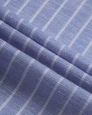 Smart Slim Fit Striped Button-Down Collar Cotton Casual Shirt