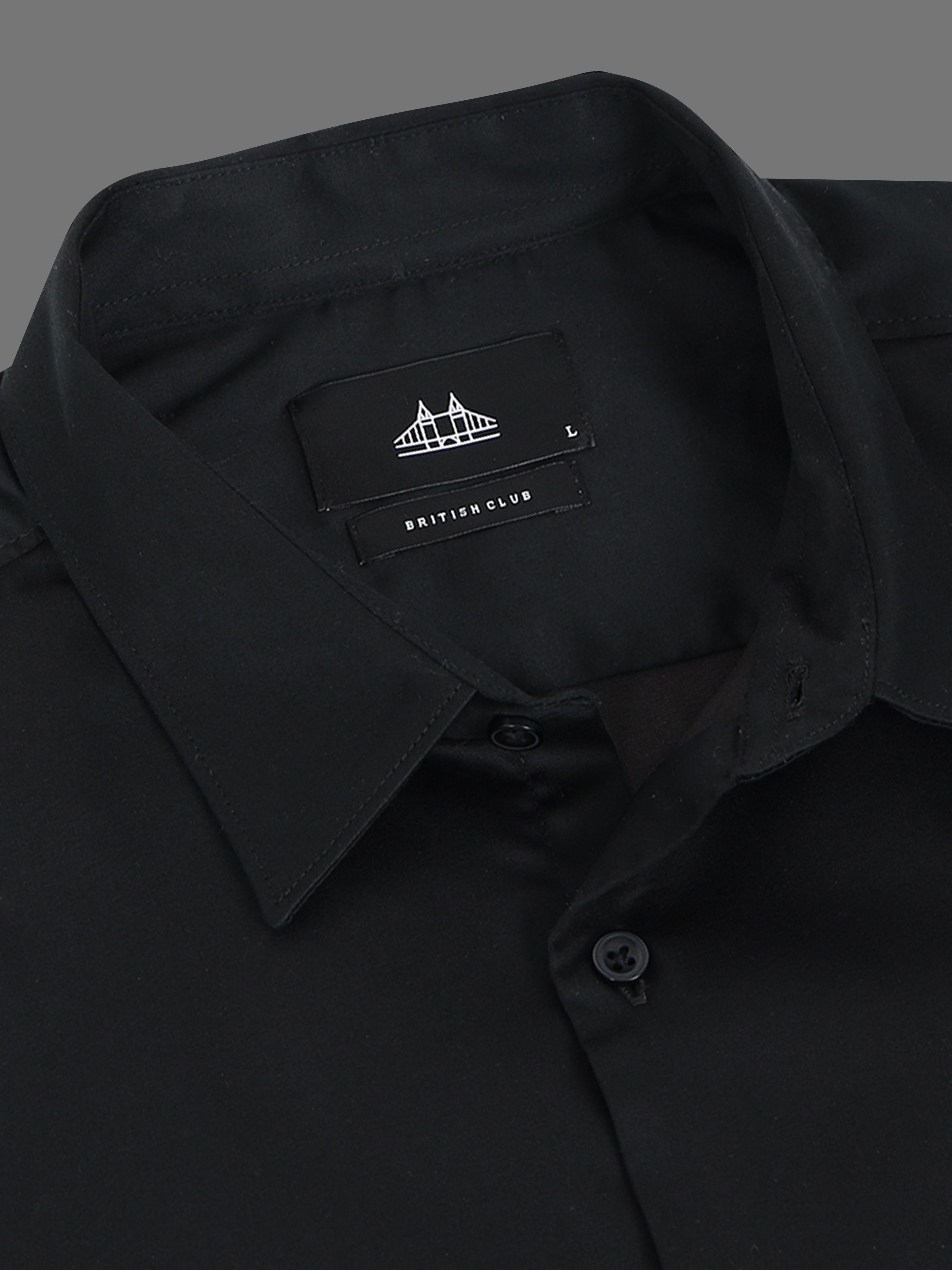 Men Satin Slim Fit Shirt