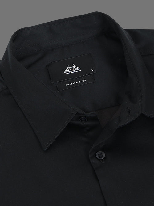 Men Satin Slim Fit Shirt