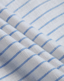 Smart Slim Fit Striped Button-Down Collar Cotton Casual Shirt