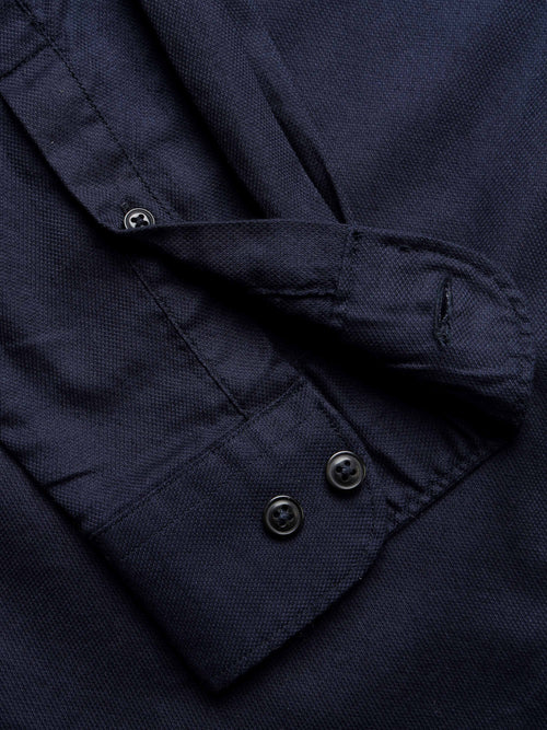Men's Bird Eye Slim Fit  Dobby Shirt