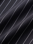 Smart Slim Fit Vertical Striped Spread Collar Cotton Casual Shirt