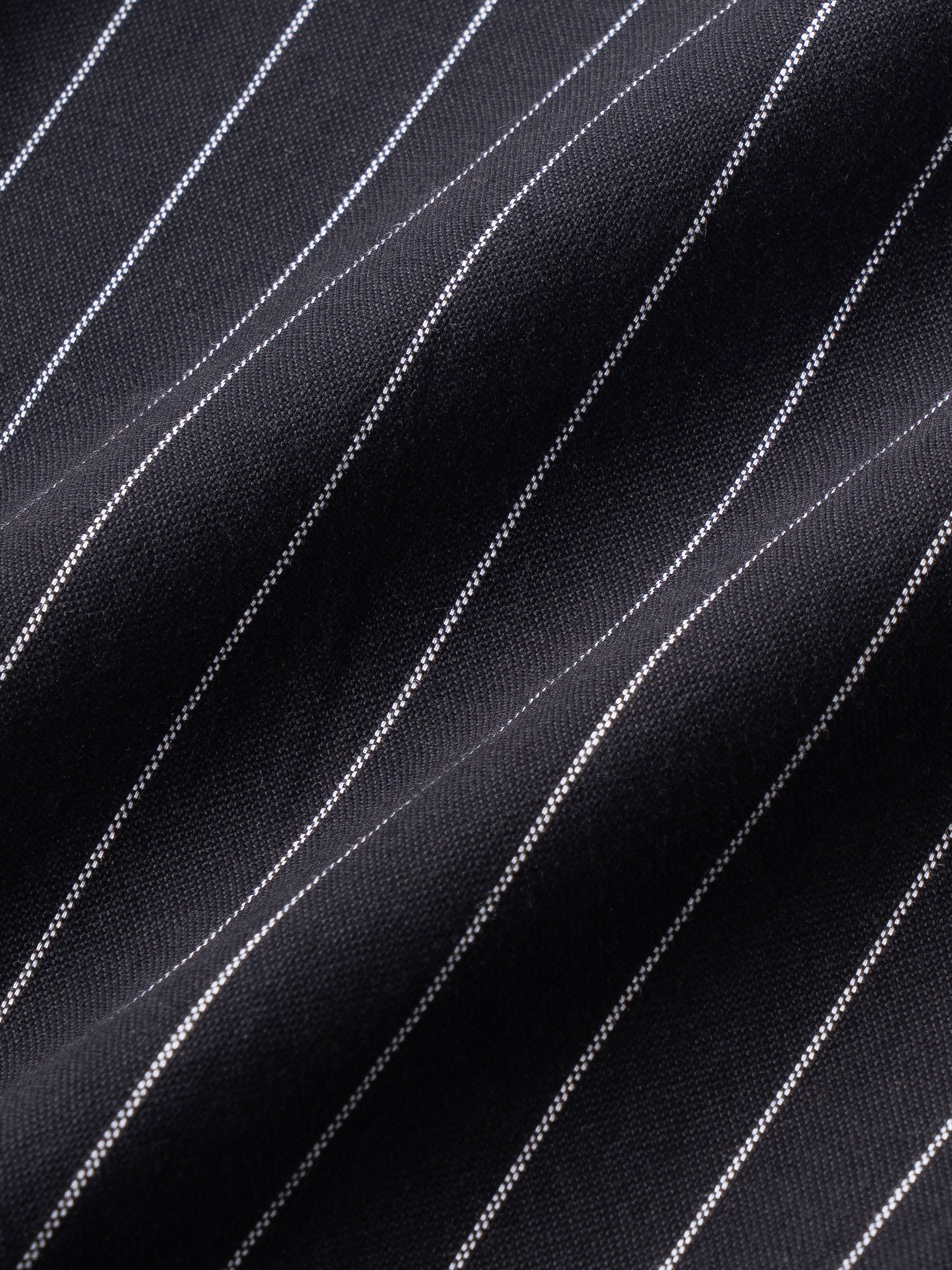 Smart Slim Fit Vertical Striped Spread Collar Cotton Casual Shirt