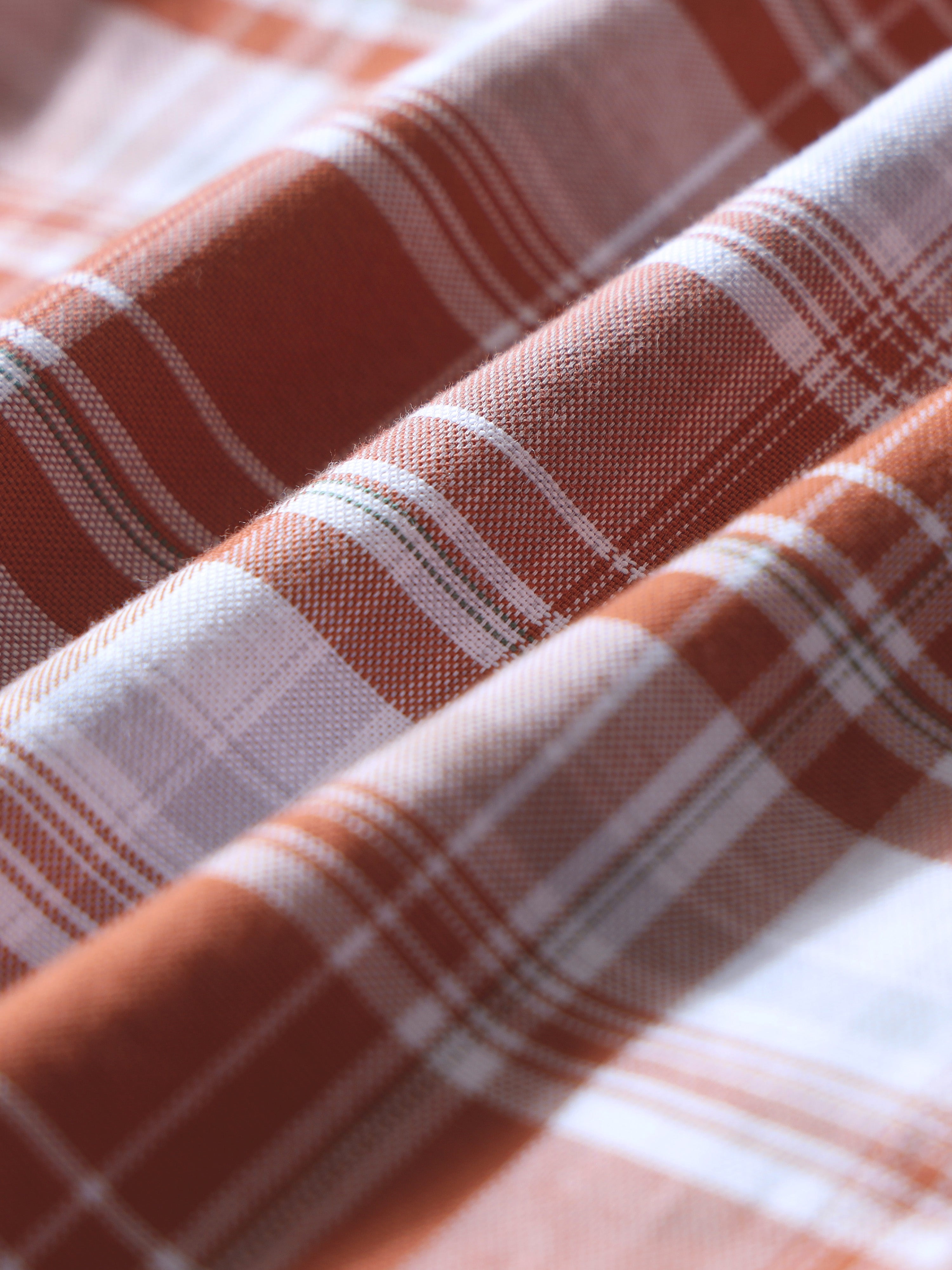 Men Smart Slim Fit Tartan Checks Checked Casual Shirt