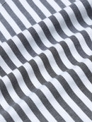 Men Stripes  Black Shirts
