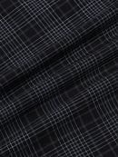 Men's Premium Oxford Black Checks Shirt