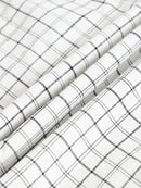 Men Smart Slim Fit Windowpane Checks Checked Casual Shirt