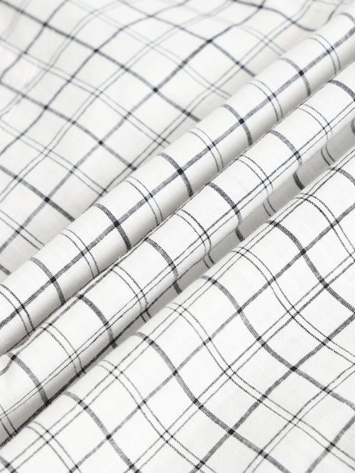 Men Smart Slim Fit Windowpane Checks Checked Casual Shirt