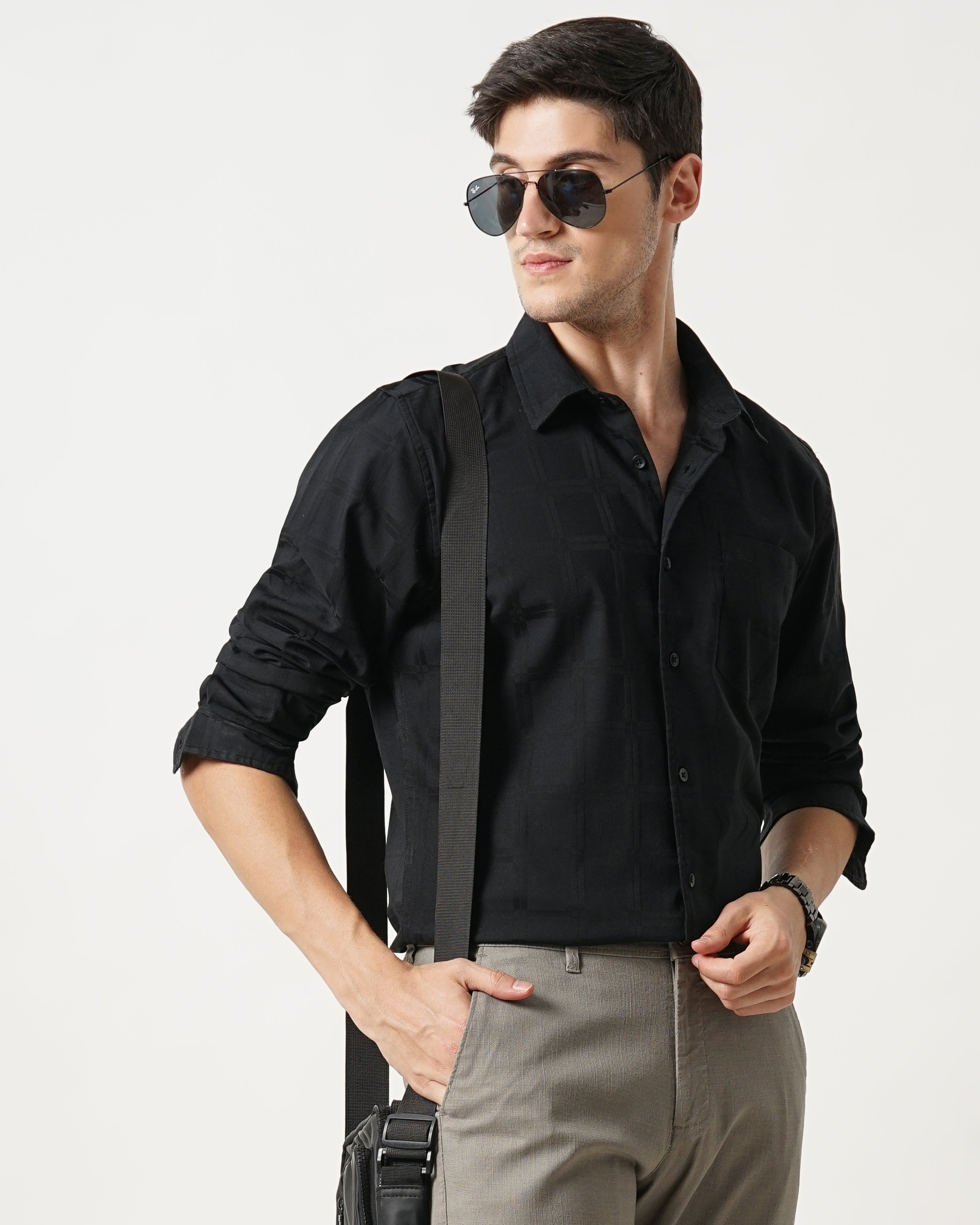 SELF DESIGN SHIRT