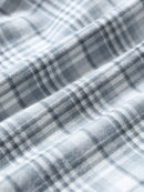 Men Smart Slim Fit Checked Casual Shirt