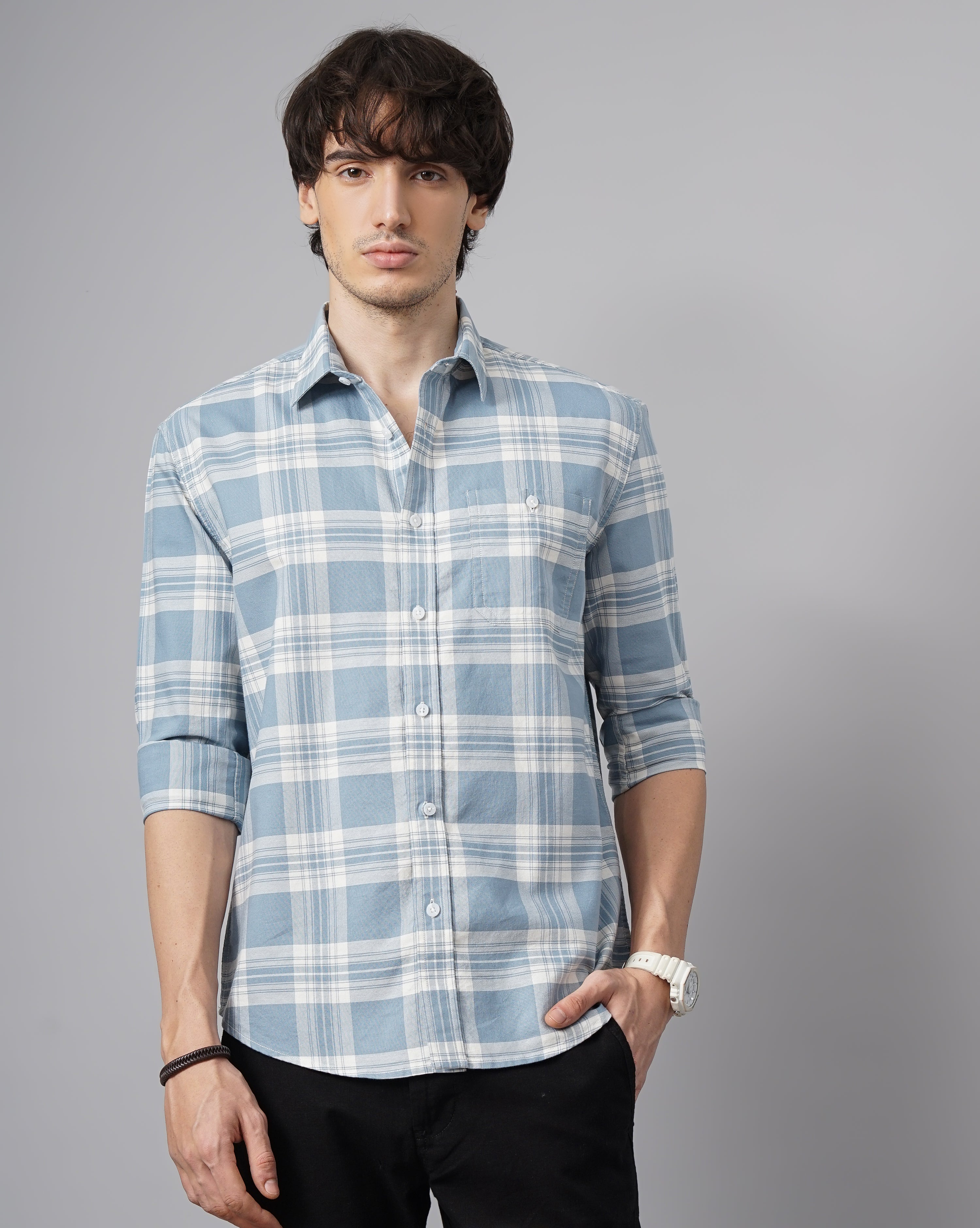 Men's Checks Shirt