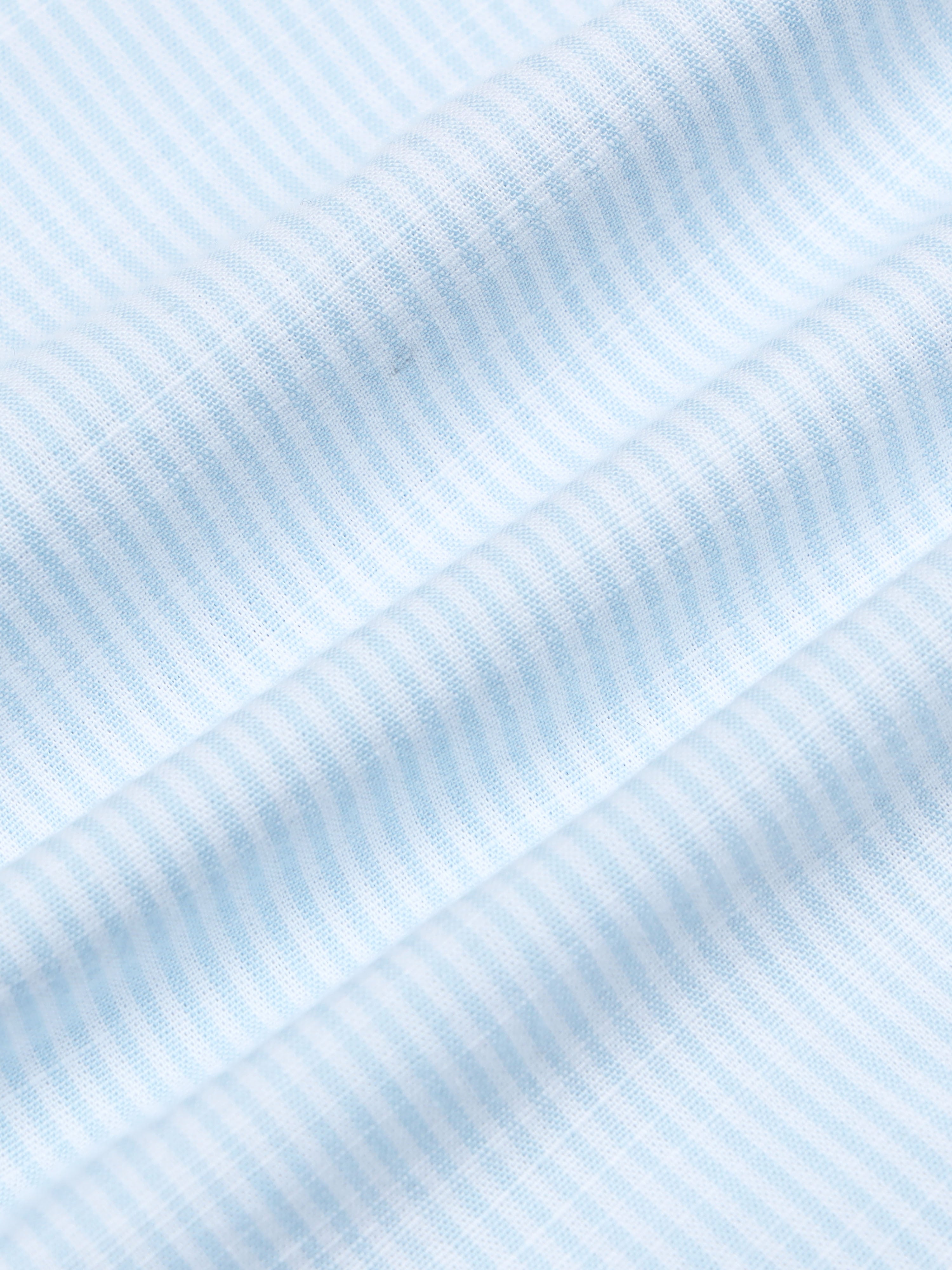 Men Stripes Blue Shirts
