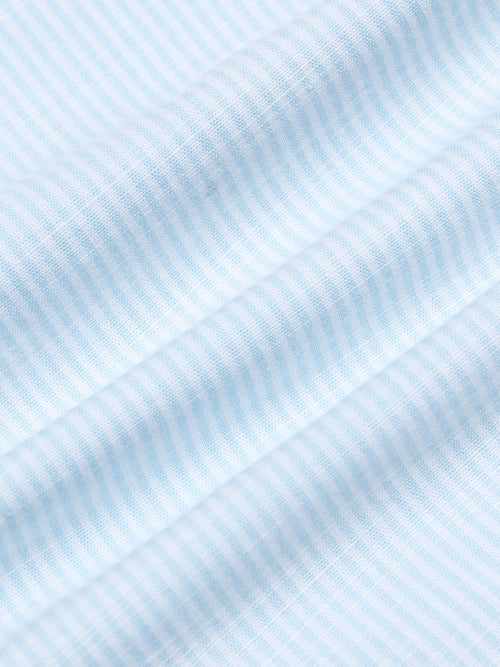Men Stripes Blue Shirts
