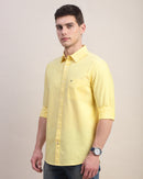 Men Slim Fit Oxford Cotton Casual Shirt