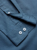 Men's  Slub Slim Fit Solid Shirt