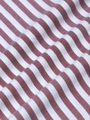 Men Stripes Red Shirts