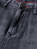 Men Smart Slim Fit Mid-Rise Light Fade Jeans