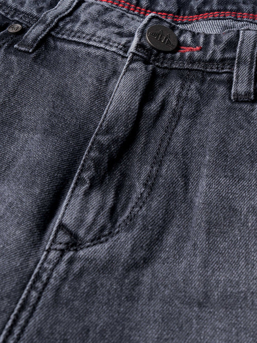 Men Smart Slim Fit Mid-Rise Light Fade Jeans