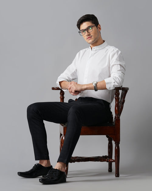 Men's Self Design Shirt