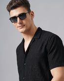 MEN'S SELF DESIGN SHIRT