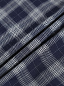 Men Smart Slim Fit Checked Casual Shirt