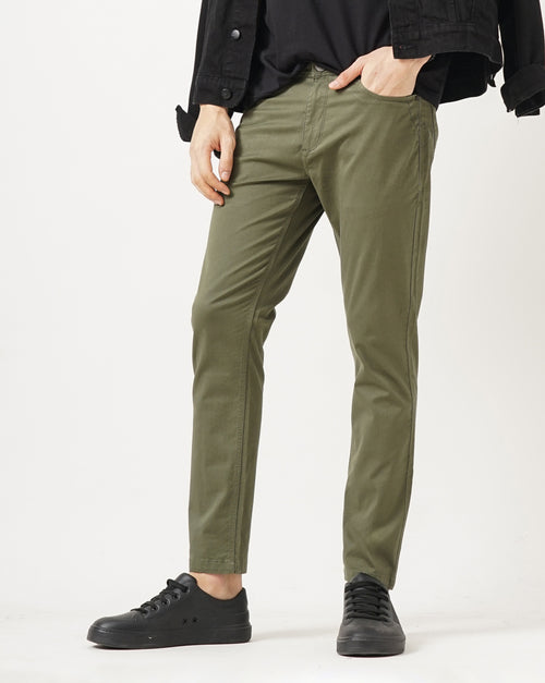 MEN'S ANKLE FIT CASUAL CHINOS